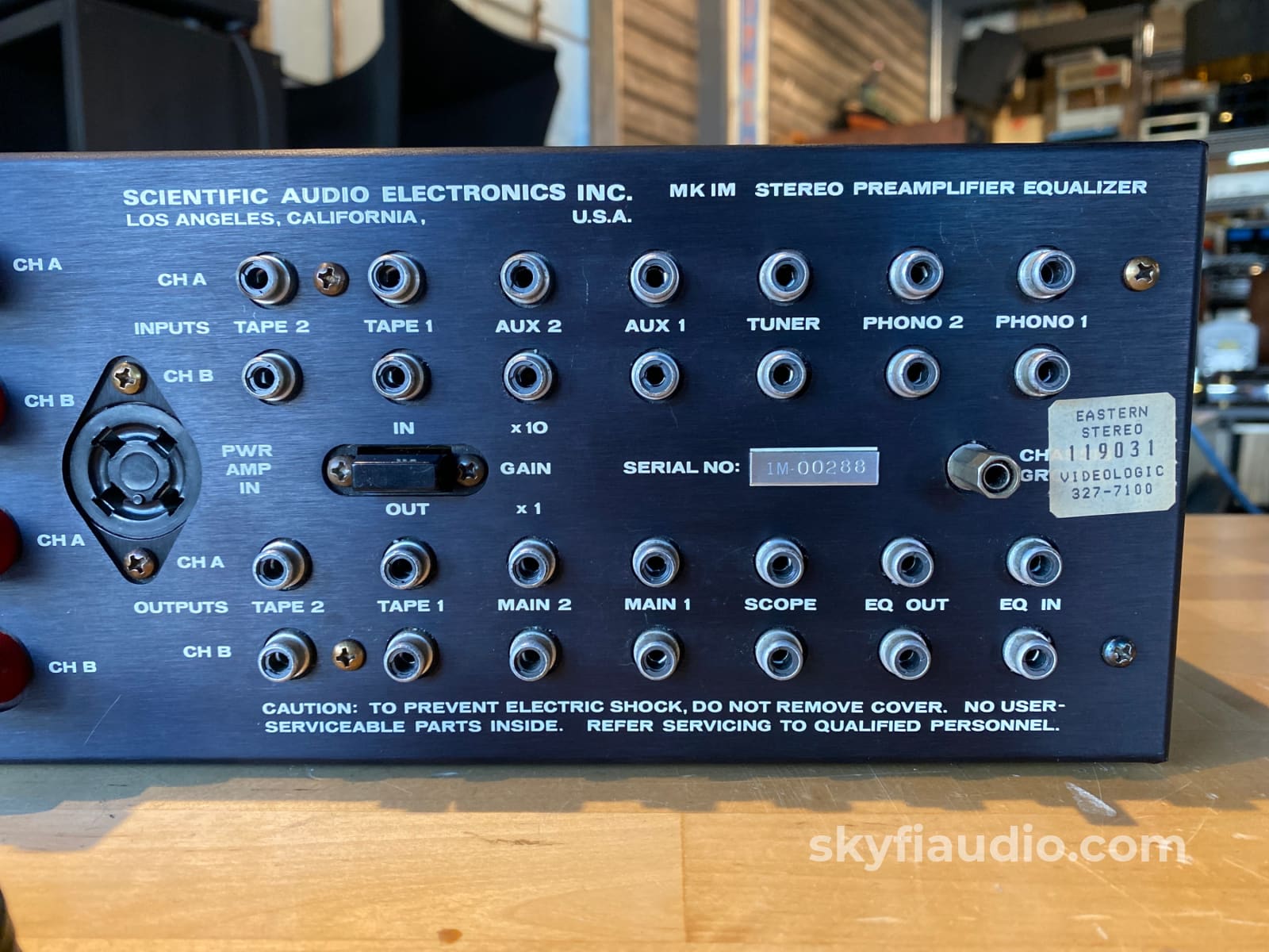 Sae 4 Piece Vintage System In Wood Cabinets - Wow!