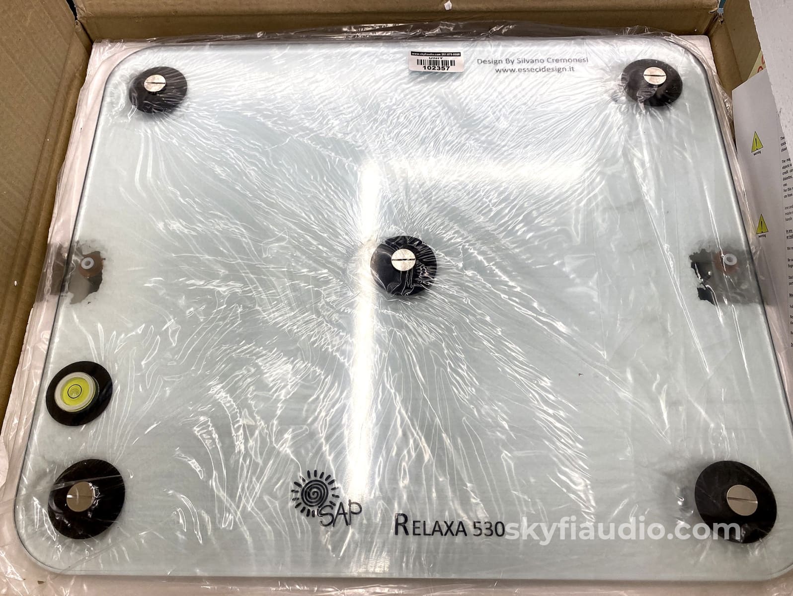 Sap Audio Relaxa 530 - Magnetic Levitation Isolation Platform New In Box Accessory
