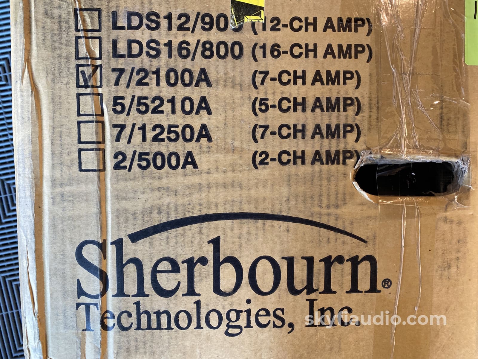 Sherbourn 7/2100A - Seven Channel Theater Amplifier New In Box 200W!