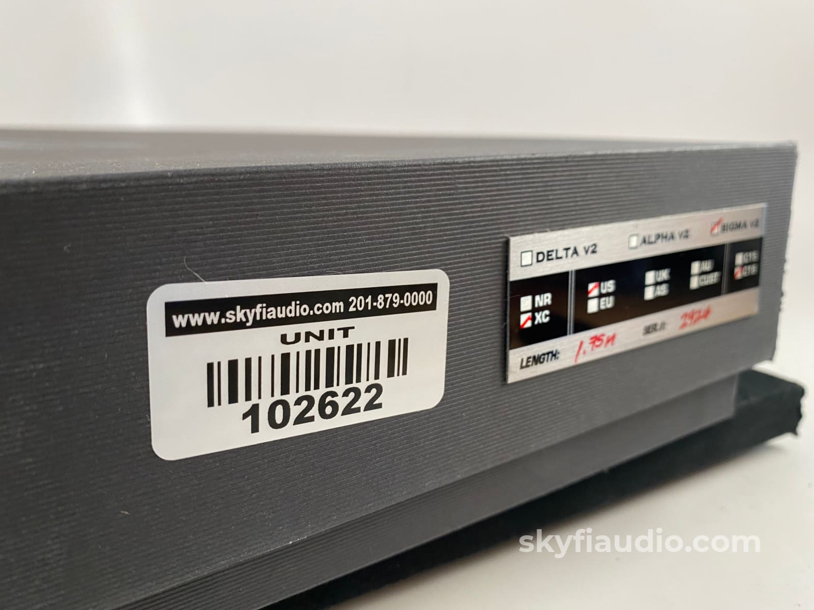 Shunyata Research Sigma V2 Power Cable - Xc Edition 20A 1.75M Cables