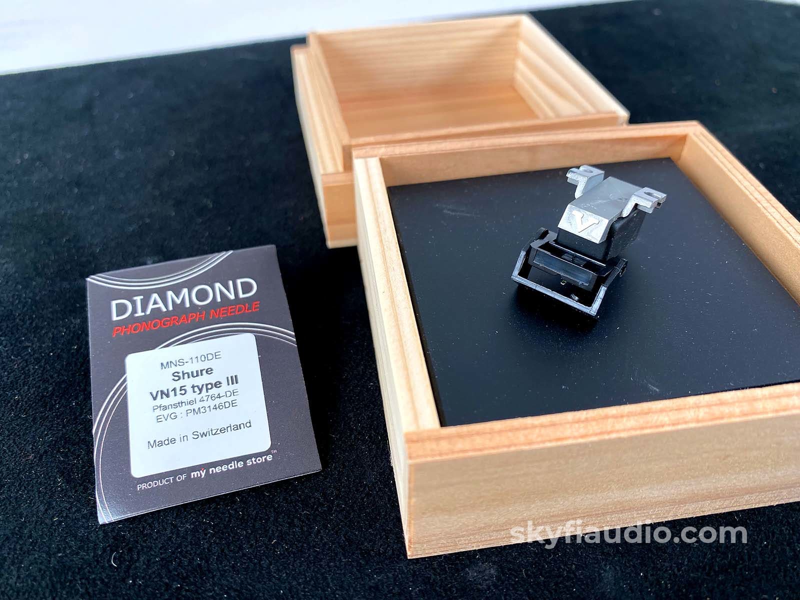 Shure V15 Type V Mm Cartridge With New Stylus Phono