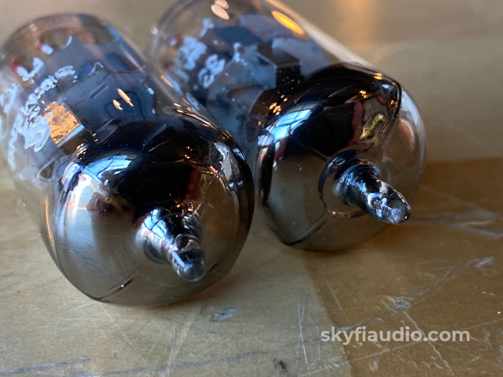 Siemens Cca *Sm* (6922) Germany - Gold Pin Box Plate Tubes Matched Pair Accessory