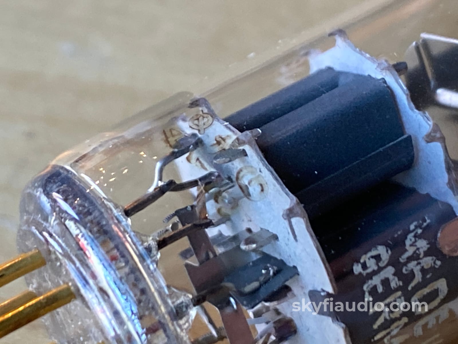 Siemens Cca *Sm* (6922) Germany - Gold Pin Box Plate Tubes Matched Pair Accessory