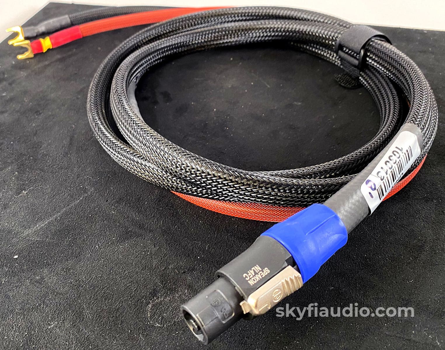 Signal Cable Custom Subwoofer For Rel - Speakon To Spades 8 Cables