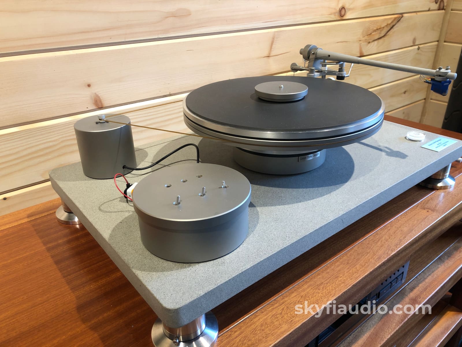 Simon Yorke Designs Model 10 Turntable With Two Tonearms + Wands Upgrades