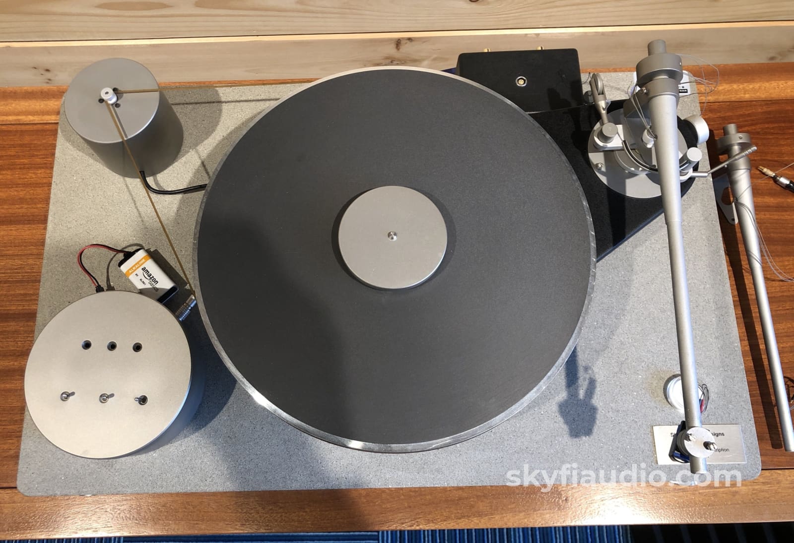 Simon Yorke Designs Model 10 Turntable With Two Tonearms + Wands Upgrades