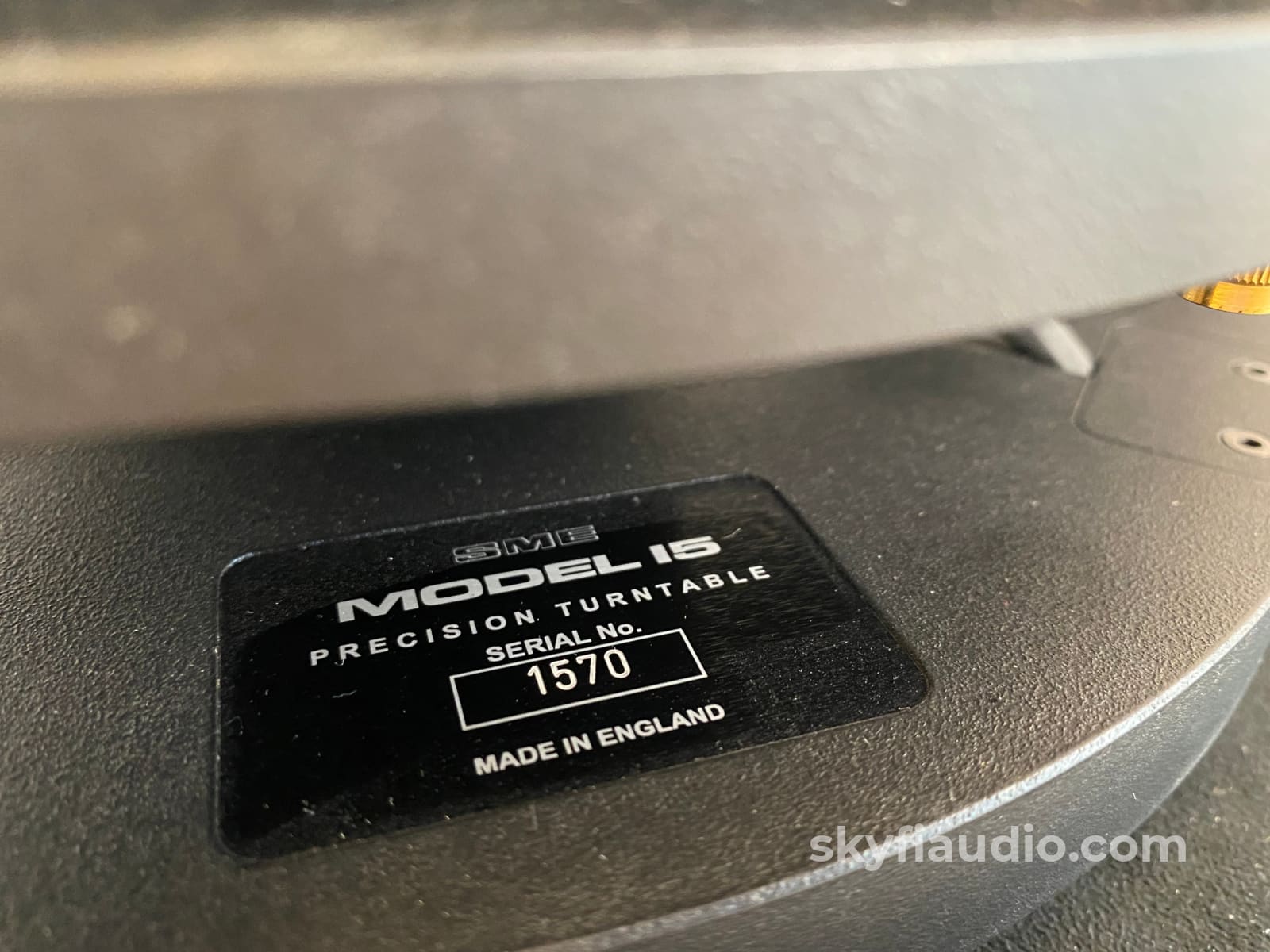 Sme Model 15 Turntable With 309 Arm And New Sumiko Starling