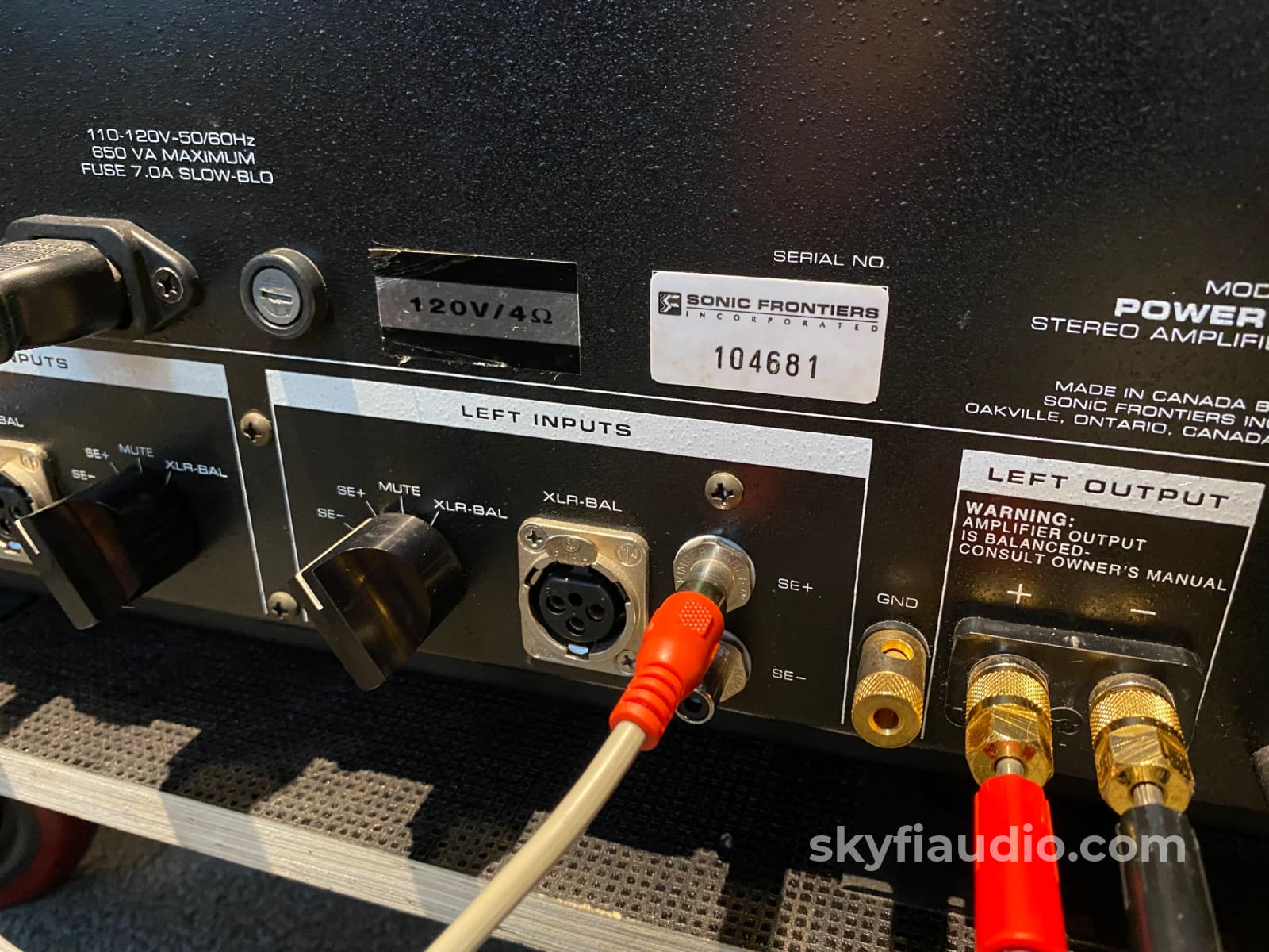 Sonic Frontiers Model Power 2 All Tube Amplifier Amazing Musicality