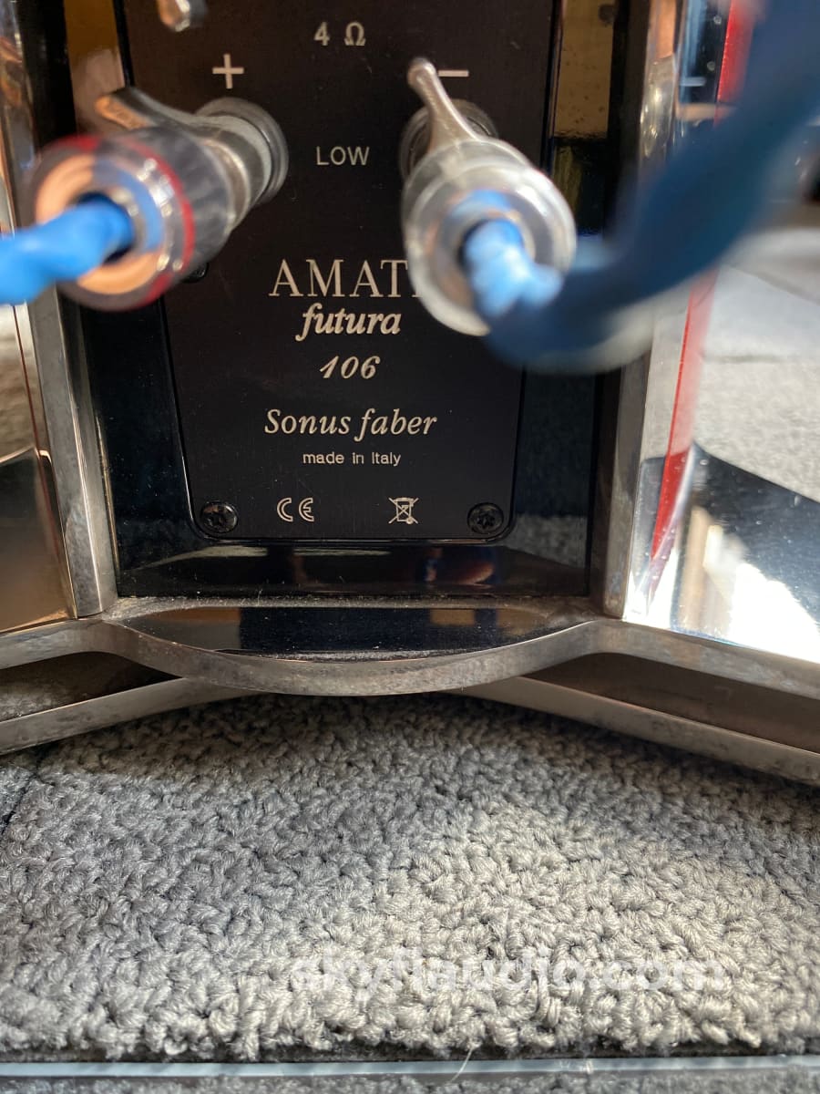 Sonus Faber Amati Futura Speakers - Italian Excellence