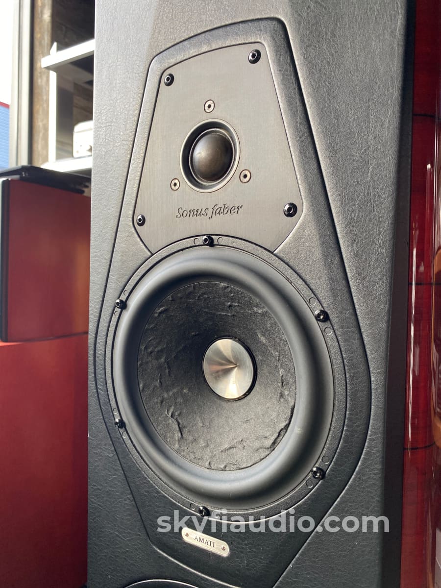 Sonus Faber Amati Futura Speakers - Italian Excellence