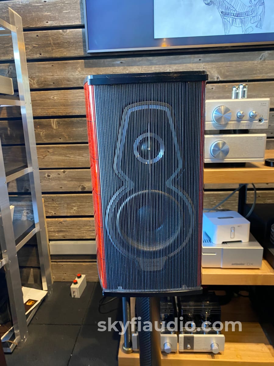 Sonus Faber Guarneri Tradition Speakers On Carbon Fiber Stands - In Store Purchase Only