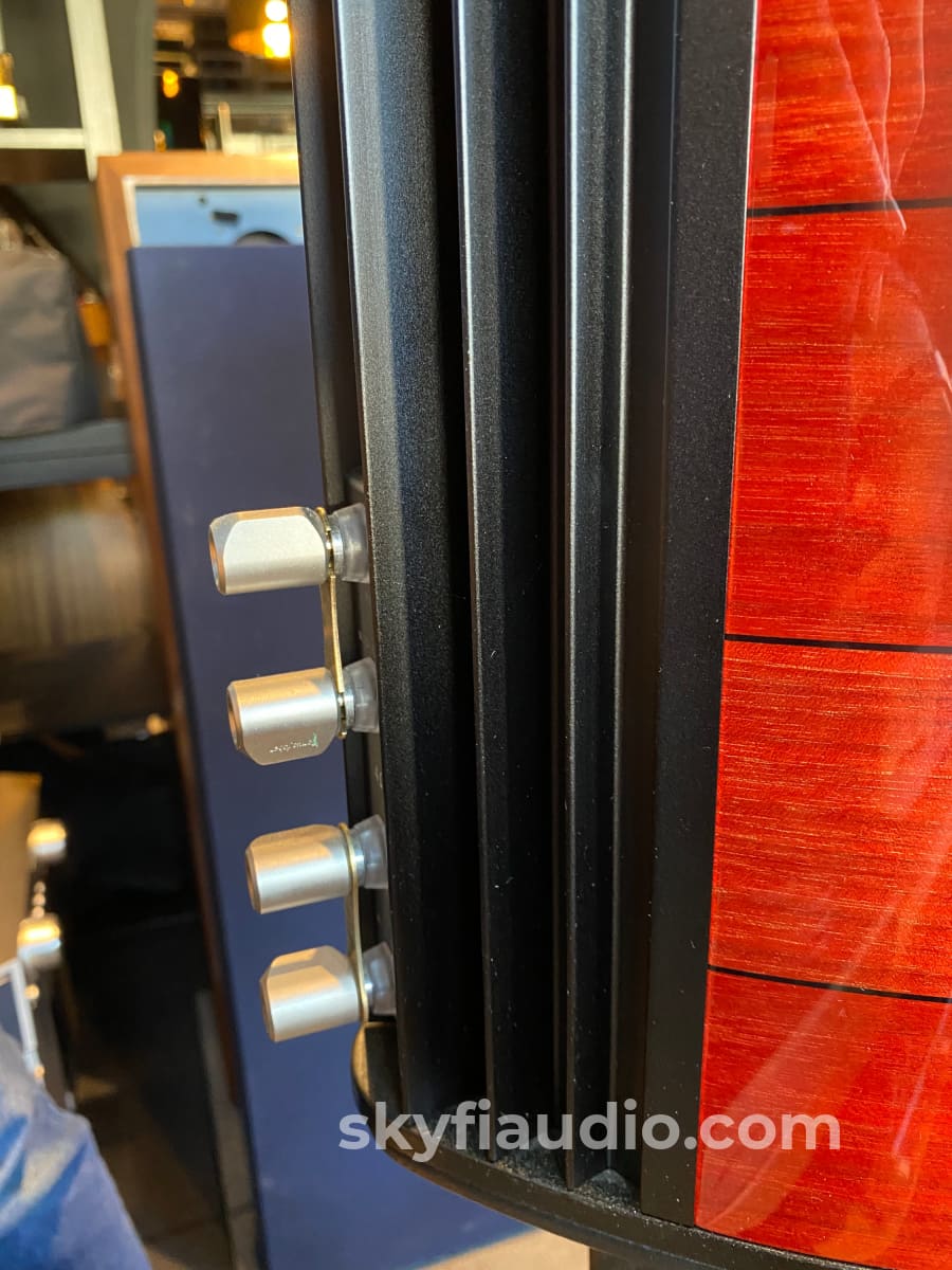 Sonus Faber Guarneri Tradition Speakers On Carbon Fiber Stands - In Store Purchase Only