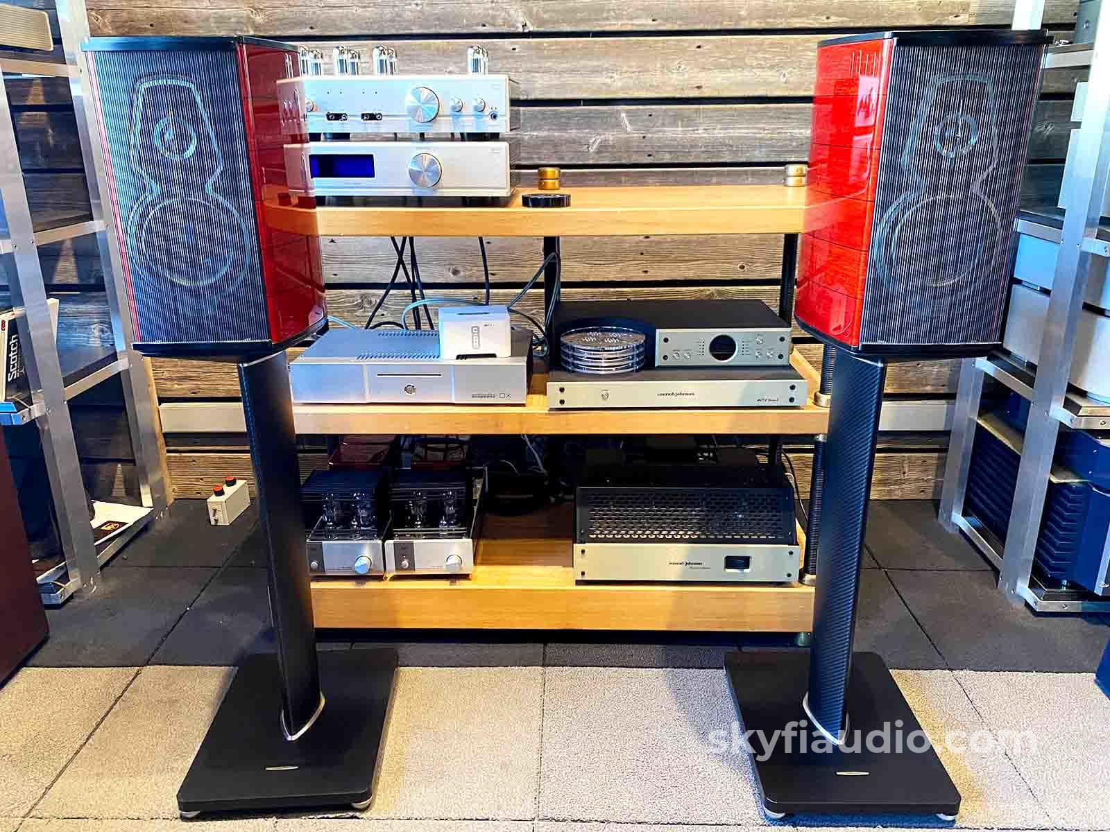 Sonus Faber Guarneri Tradition Speakers On Carbon Fiber Stands - In Store Purchase Only