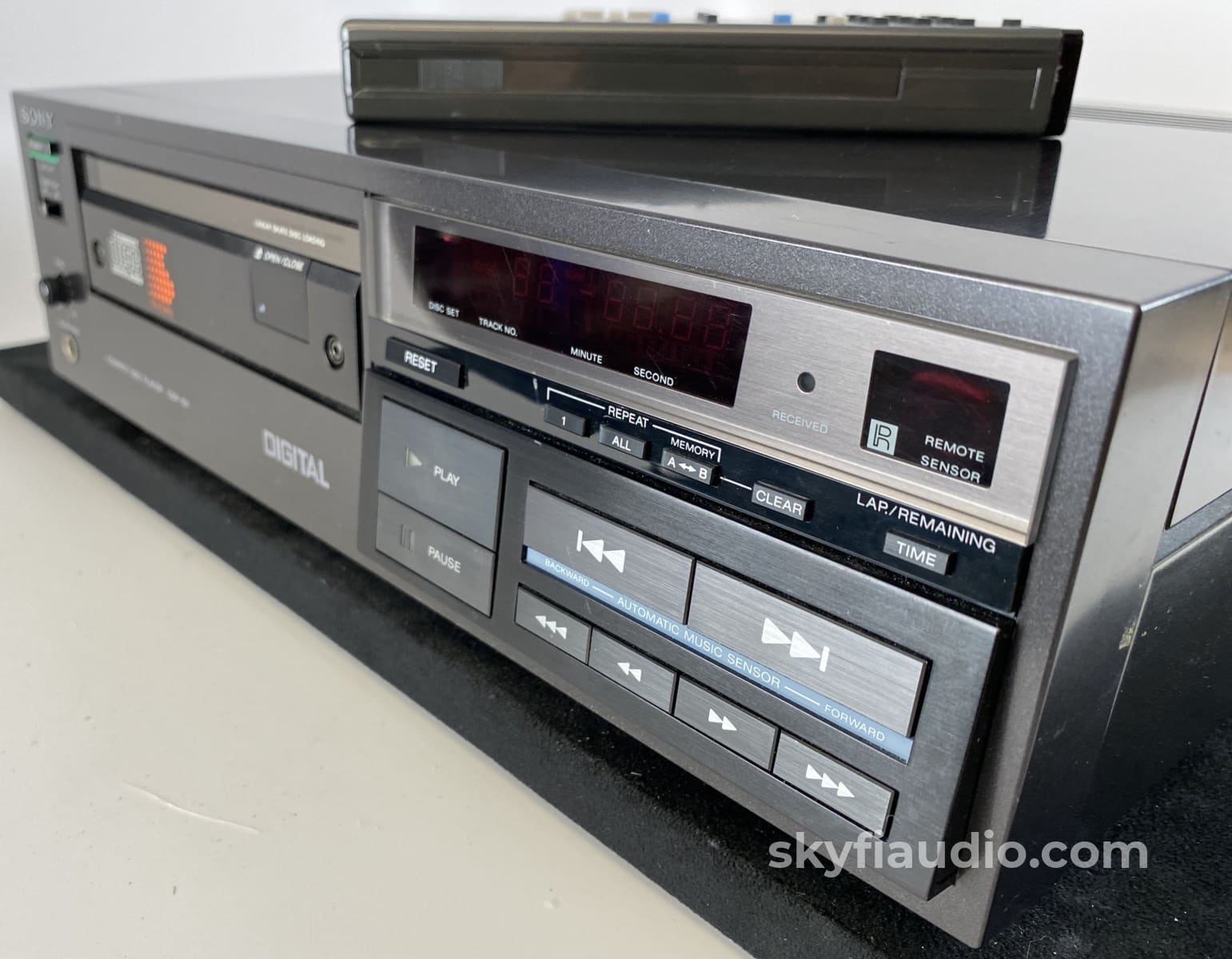 Sony Cdp-101 Worlds First Cd Player - A Piece Of Audio History And Working Perfectly + Digital