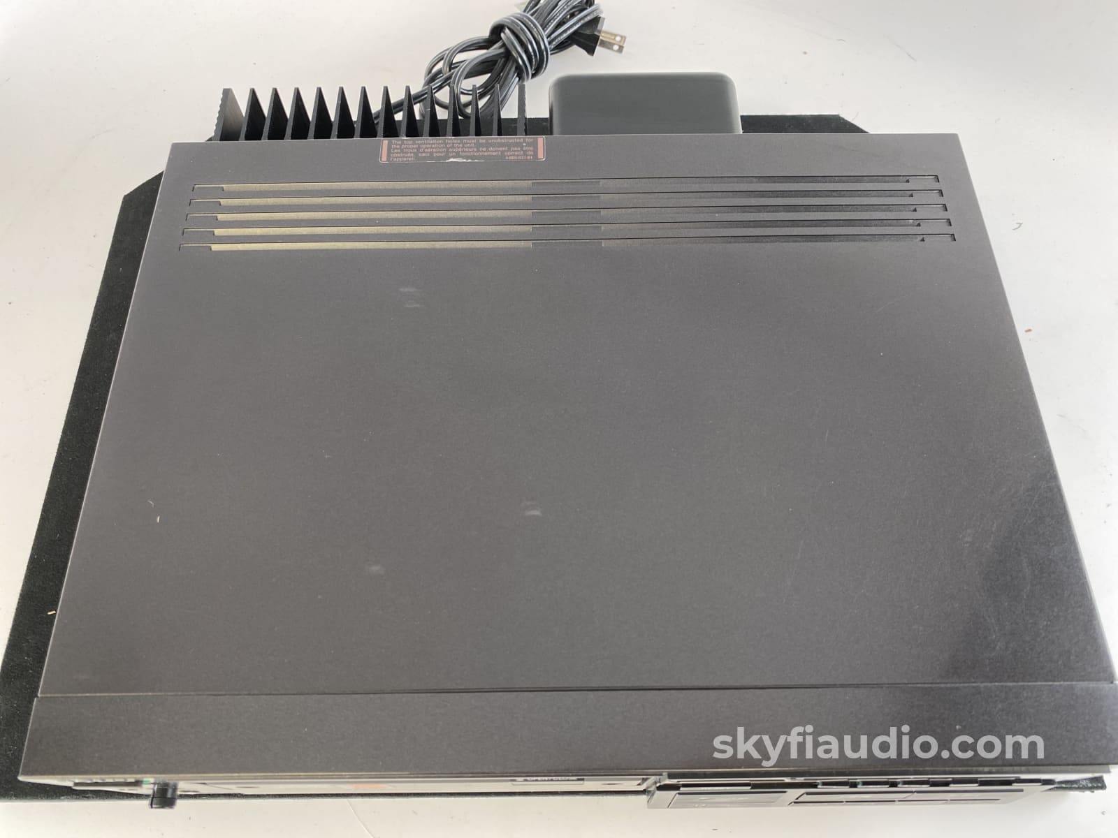 Sony Cdp-101 Worlds First Cd Player - A Piece Of Audio History And Working Perfectly + Digital