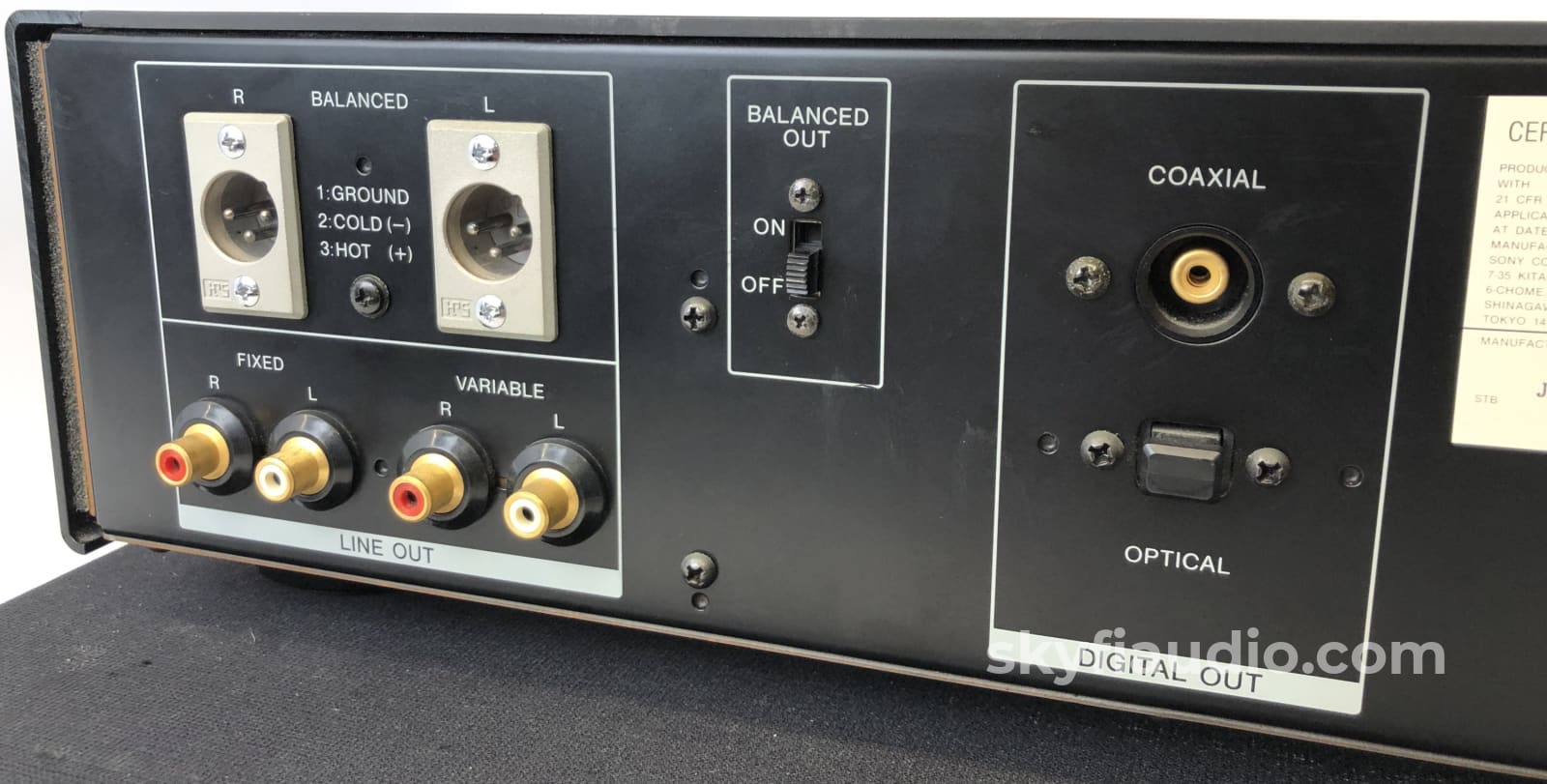 Sony Cdp-Xa7Es Cd Player - One Of The Best From The 1990S With Remote + Digital