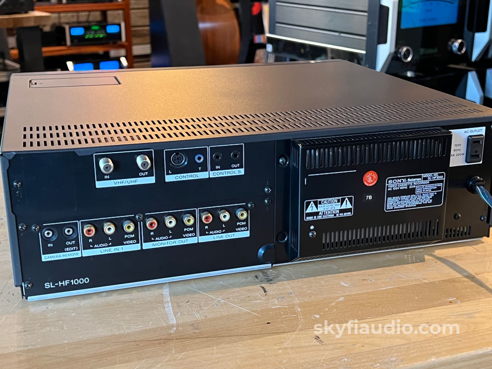 Sony Sl-Hf1000 Super Betamax Hi-Fi Survivor Condition Rare And Fully Working Accessory