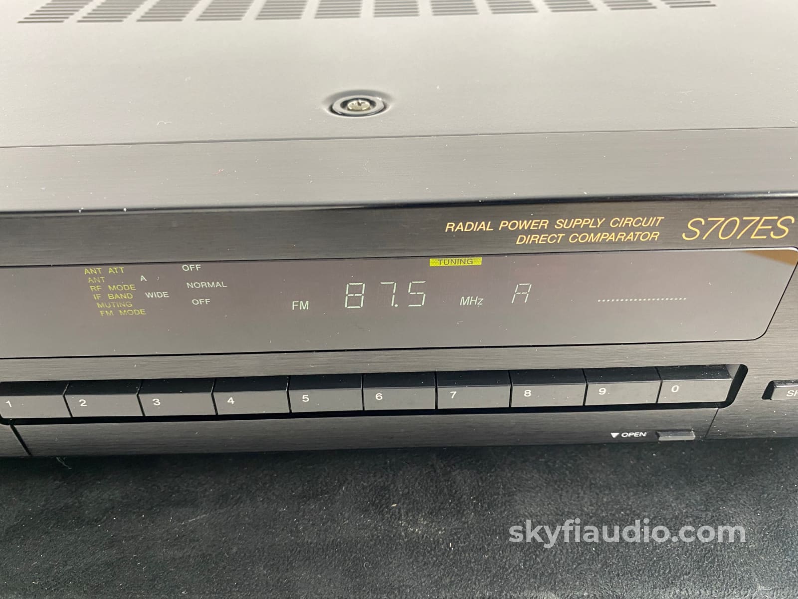 Sony St-S707Es Vintage Es Series Am/Fm Tuner