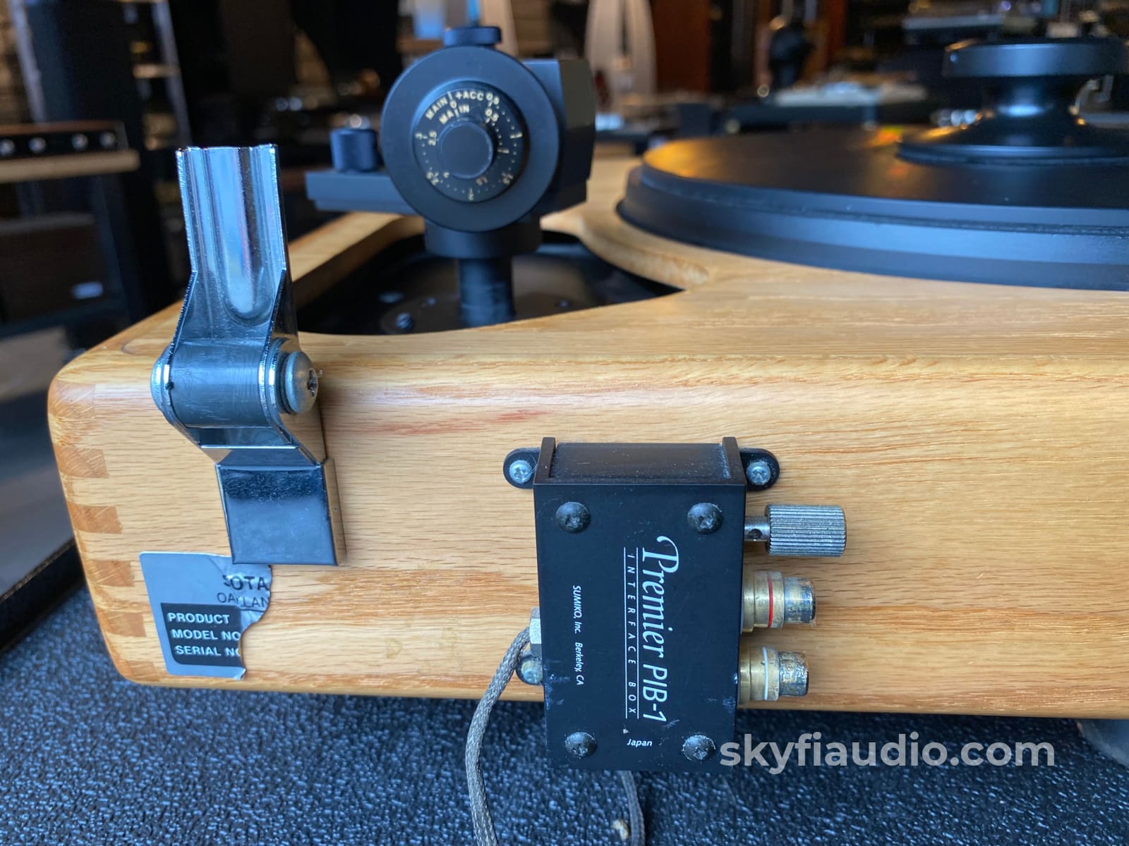 Sota Sapphire Vintage Turntable With New Sumiko