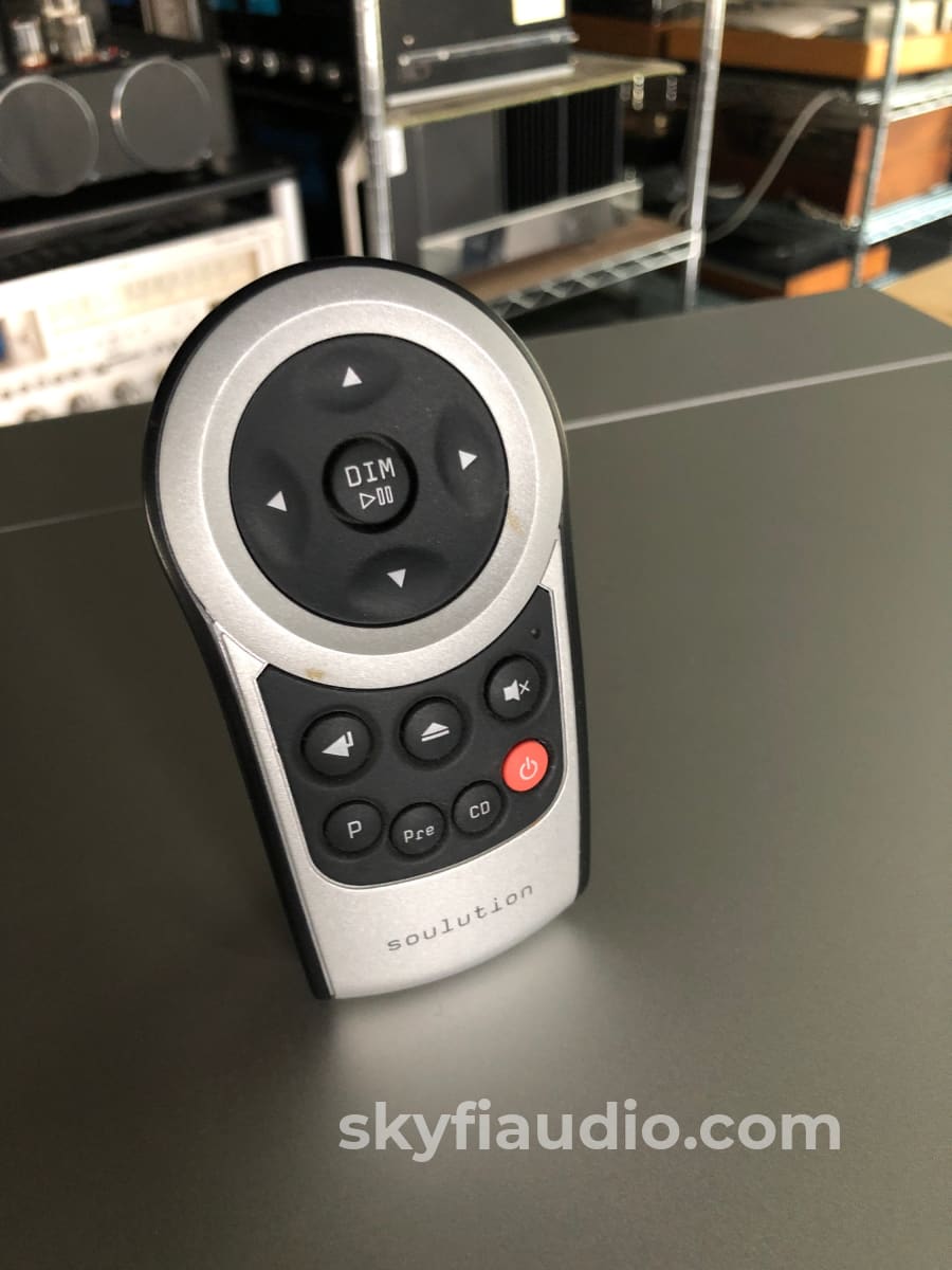 Soulution Audio 560 D/A Converter - Dsd Capable Very Advanced And Great Reviews $35K Msrp Cd +