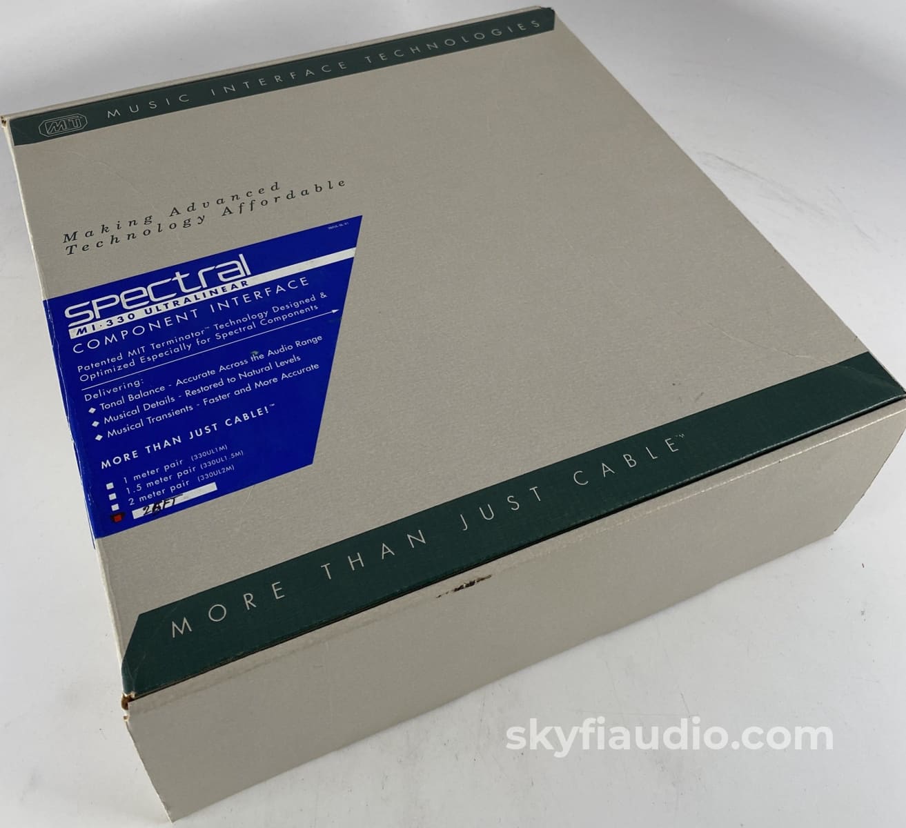 Spectral Mi-330 Ultralinear Rca Interface Cables W/Mit Terminator Technology - 25 Feet Long!