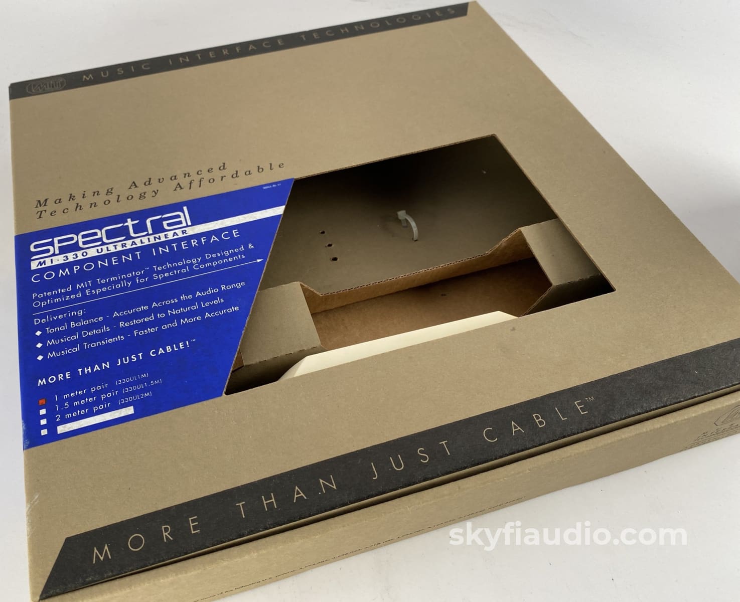 Spectral/Mit Mi-330 Ultralinear Vintage Rca Audio Cables - 1M