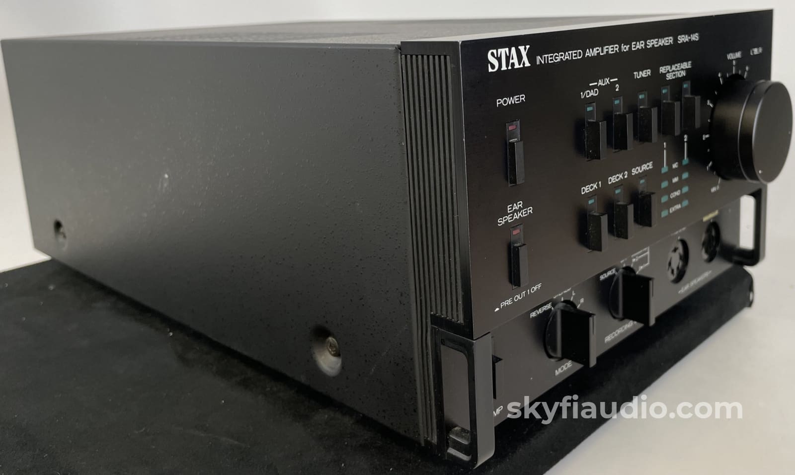 Stax Sra-14S Headphone Amplifier With Sr-507 Electrostatic Headphones