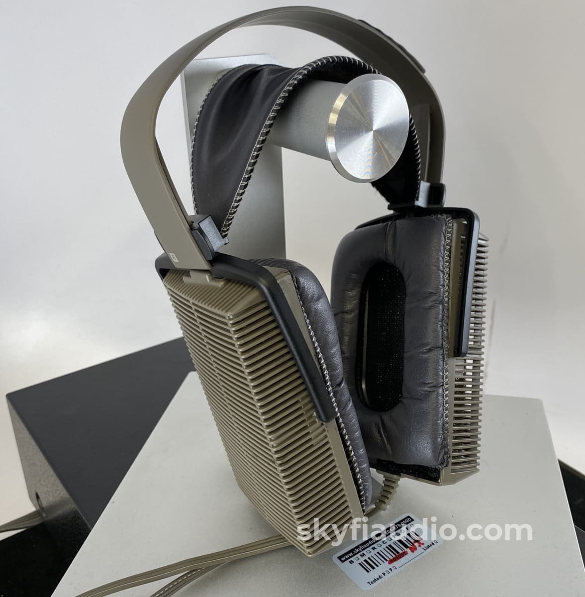 Stax Srm-727-Ii Headphone Amplifier With Lambda Classic Headphones