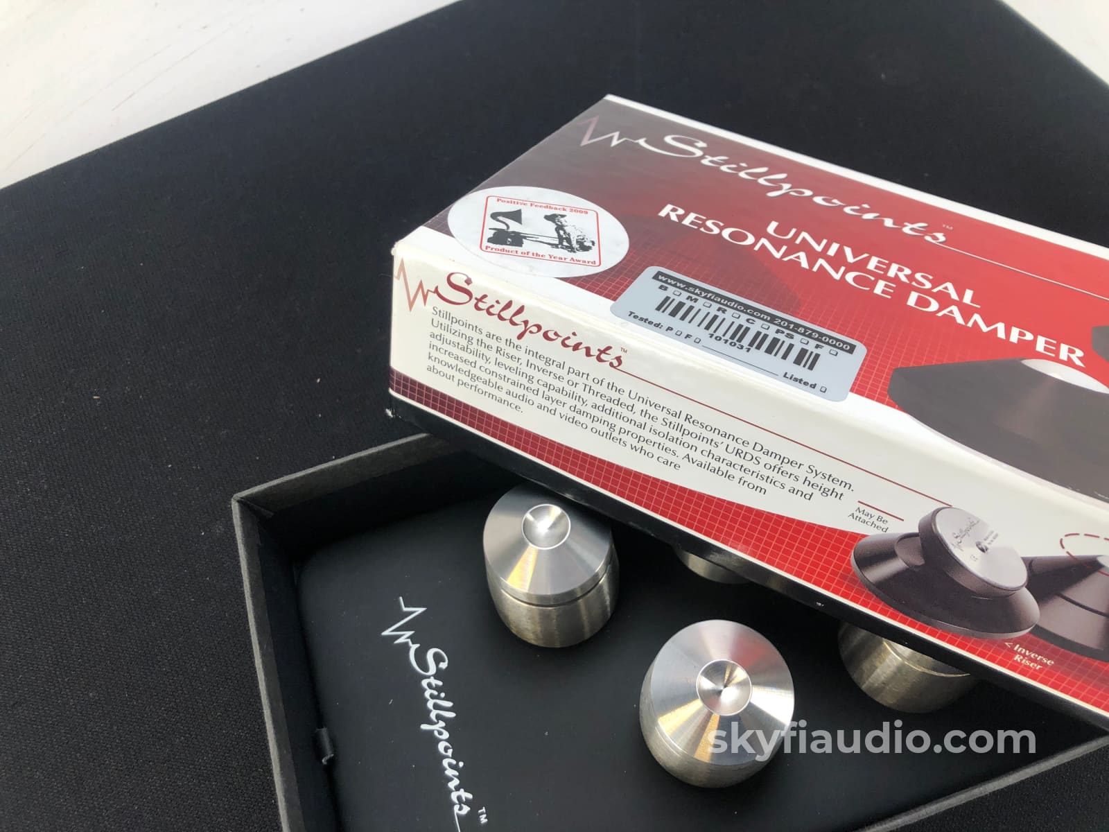 Stillpoints Ultra Ss (Stainless Steel) Audio Isolation Feet - In Box Accessory