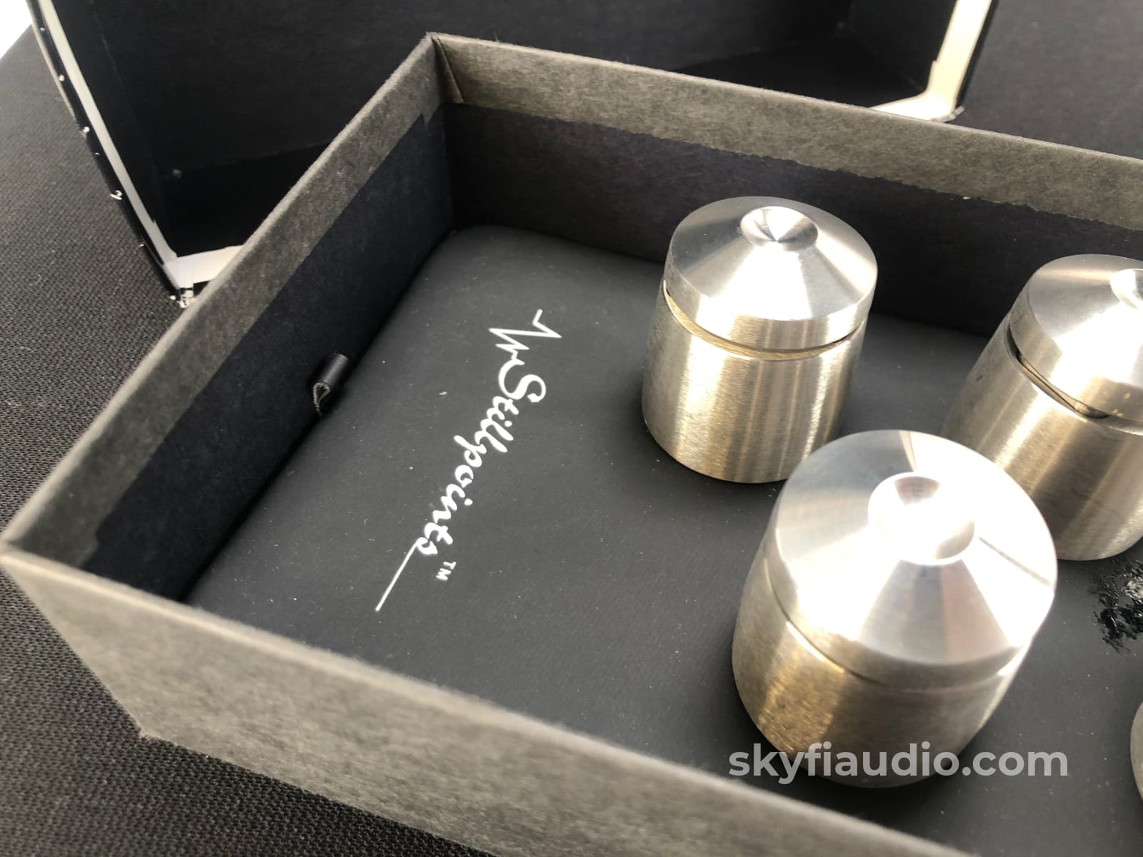 Stillpoints Ultra Ss (Stainless Steel) Audio Isolation Feet - In Box Accessory