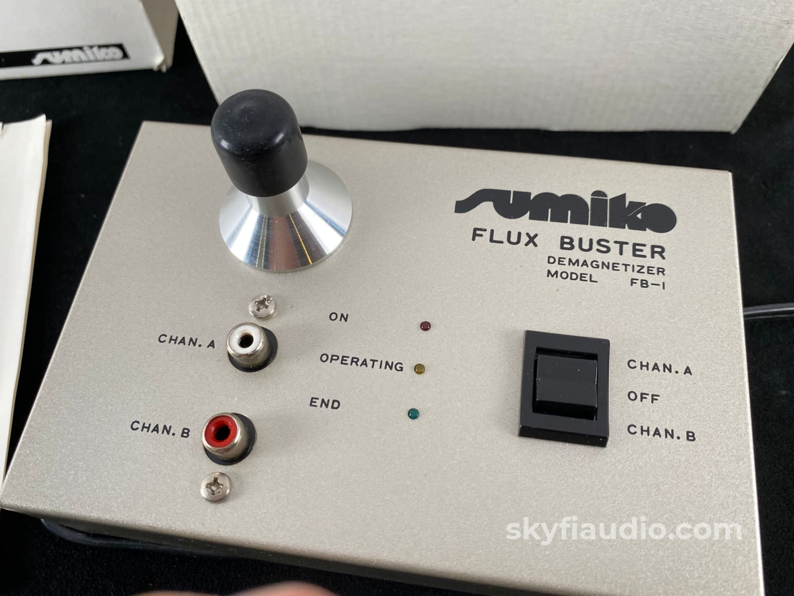 Sumiko Flux Buster Fb-1 - Cartridge Demagnetizer Rare And Complete Accessory