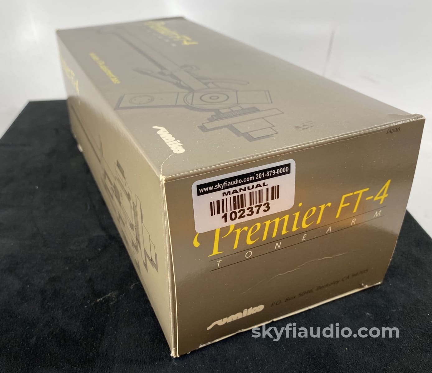 Sumiko Premier Ft-4 Stereo Gimbal Bearing Tonearm New In Box Accessory