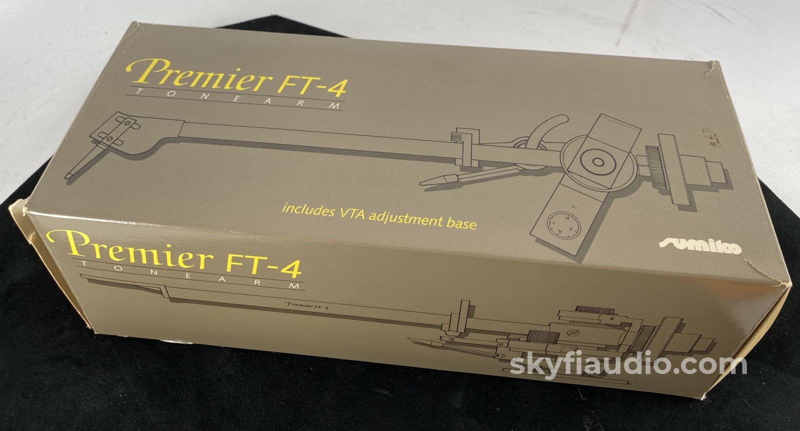 Sumiko Premier Ft-4 Stereo Gimbal Bearing Tonearm New In Box Accessory