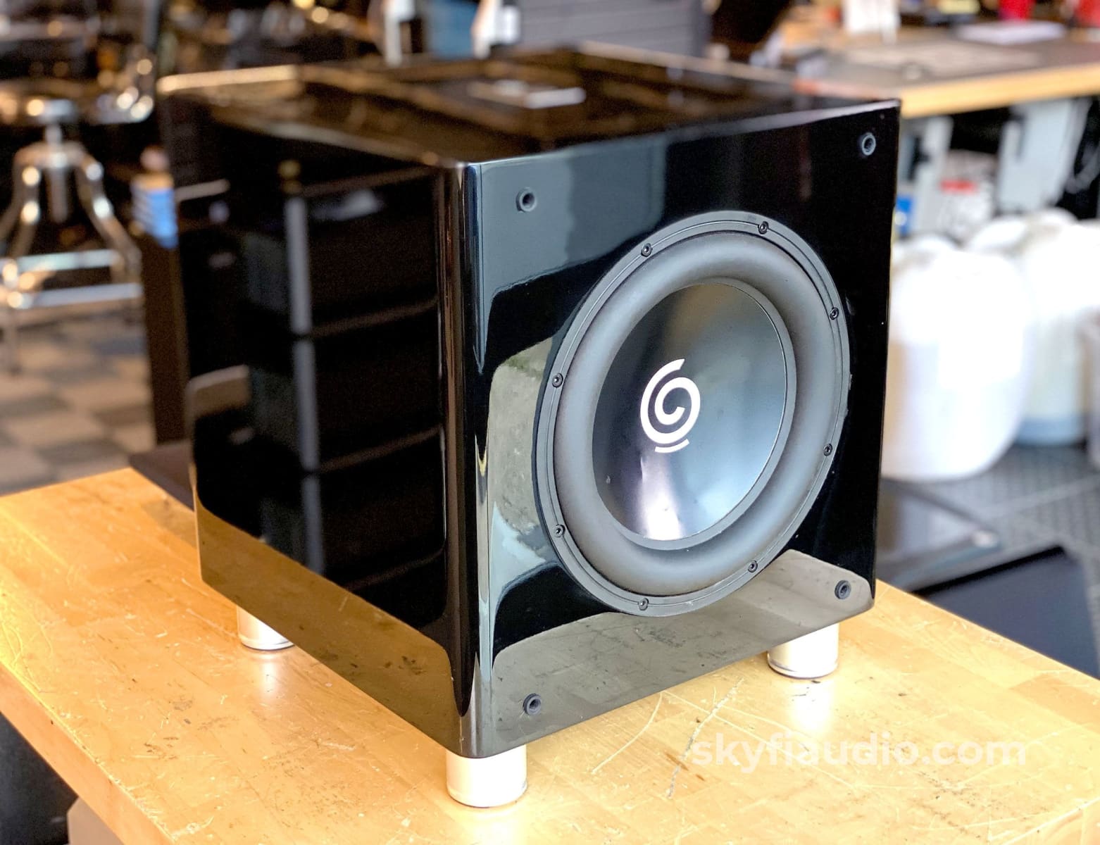 Sumiko S.9 Active Subwoofer 350 Watt Amplifier 10 Very Long Throw Woofer Speakers