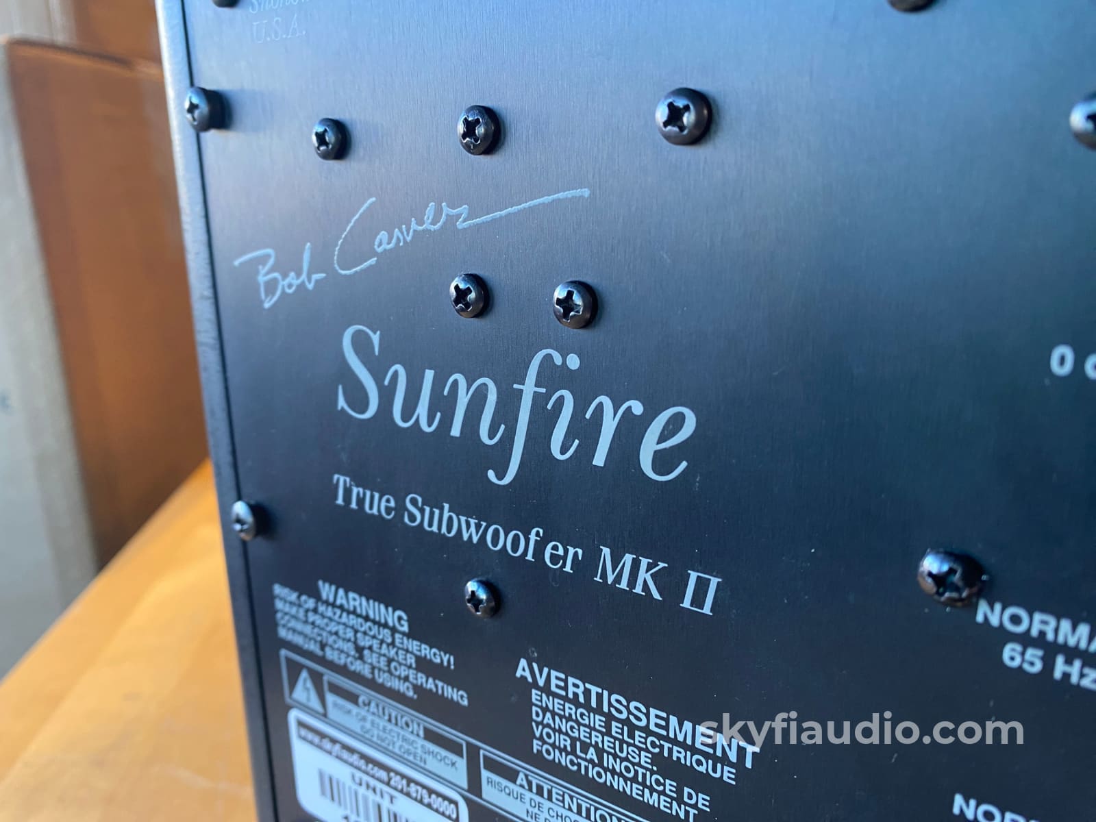 Sunfire True Subwoofer Mkii 10