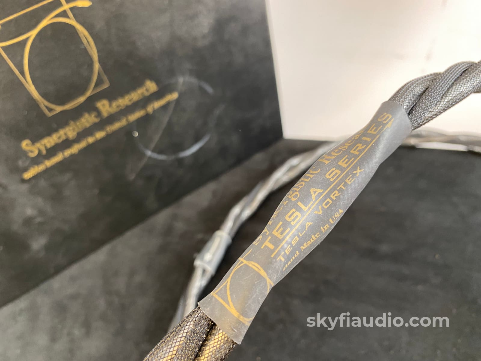 Synergistic Research Tesla Vortex Xlr Interconnect 1 Meter Cables