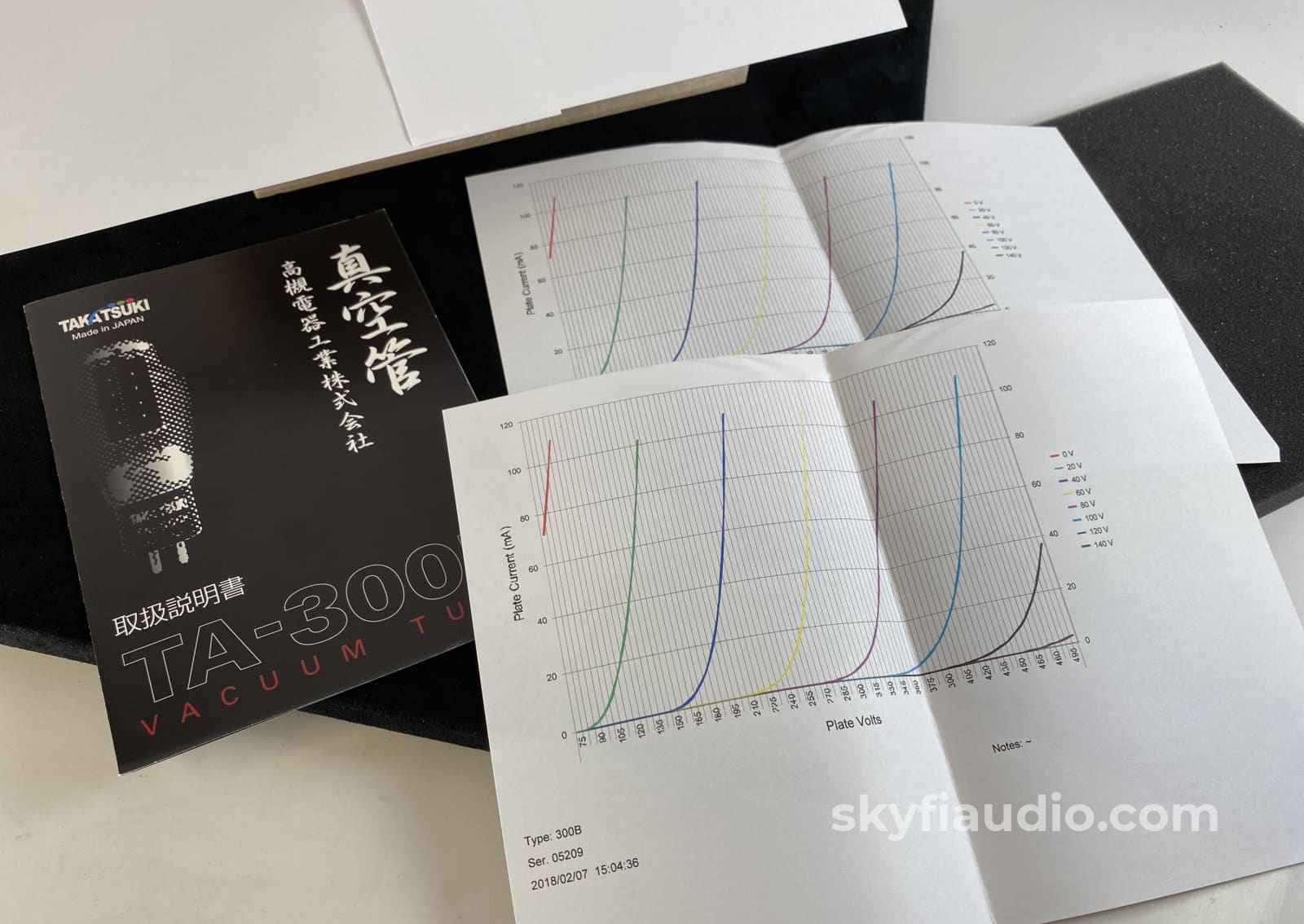 Takatsuki Ta-300B Output Amplifier Tubes - Matched Set As New In Box! Accessory