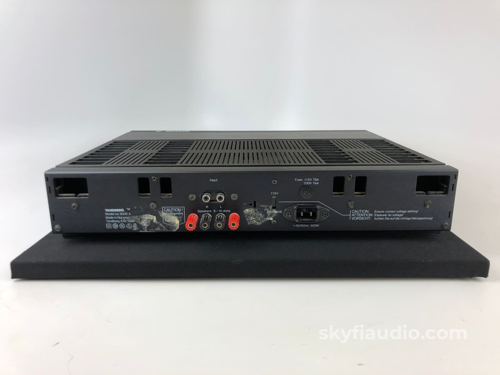 Tandberg Tpa-3006A Solid State Amplifier 2X150W Class-A Made In Norway 120/220V (A)