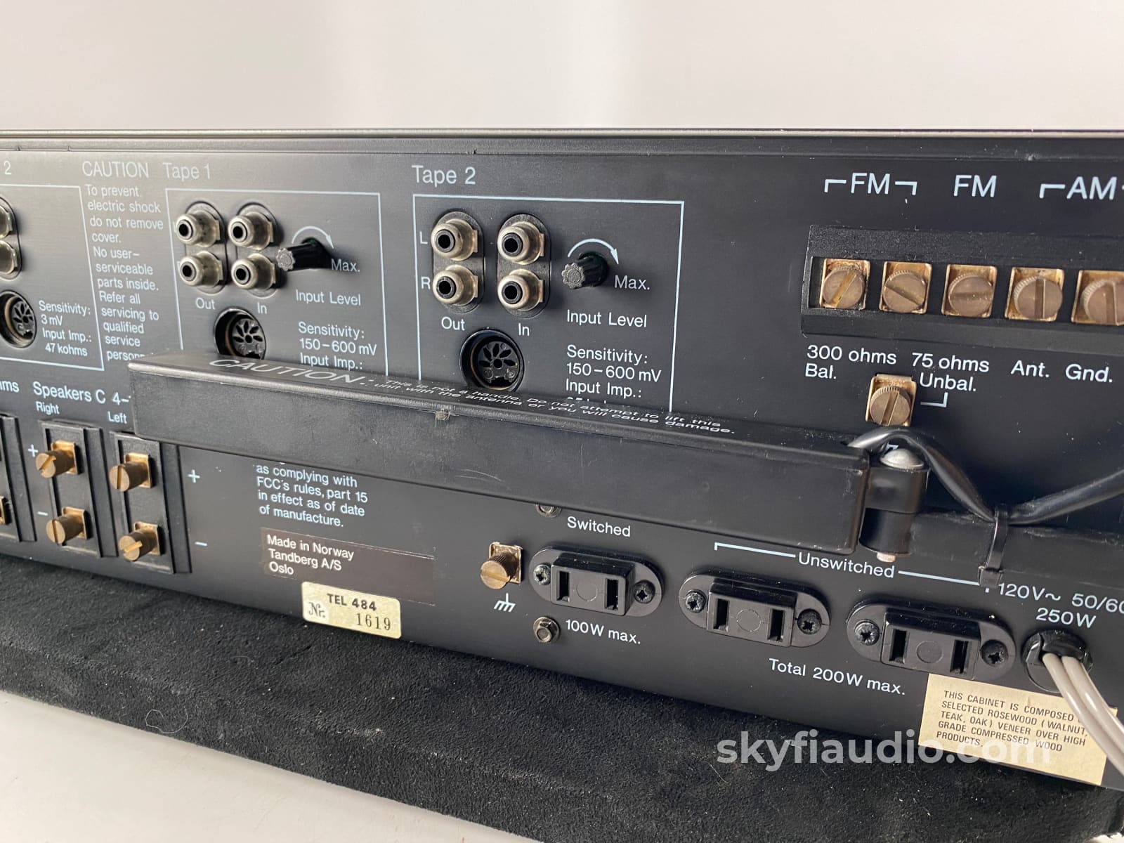 Tandberg Tr-2080 Stereo Receiver Light Restoration Gorgeous And Collectable Vintage Piece Integrated