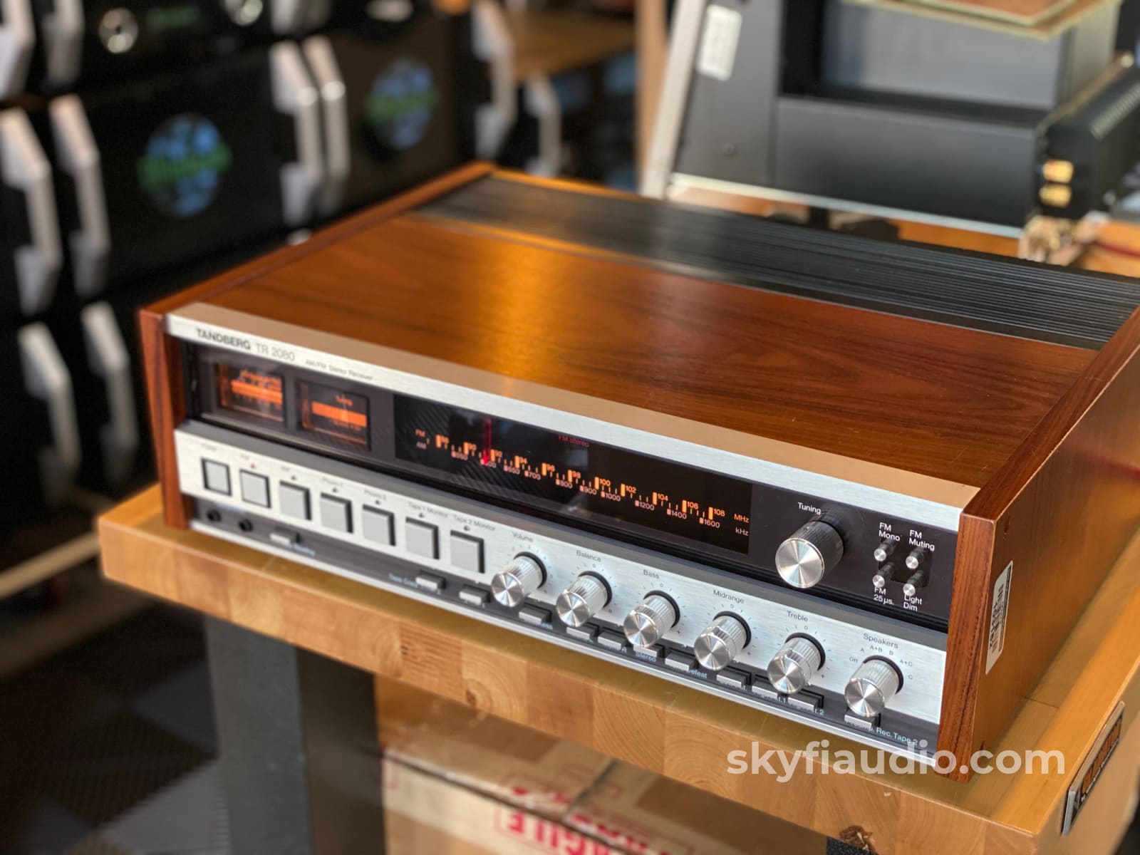 Tandberg Tr-2080 Stereo Receiver Light Restoration Gorgeous And Collectable Vintage Piece Integrated