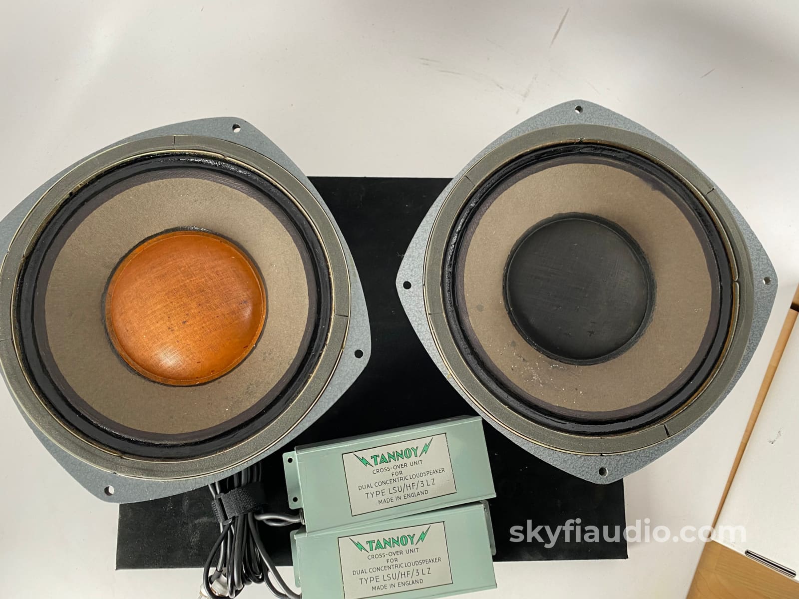 Tannoy 10 Red Vintage Drivers With Crossovers Speakers