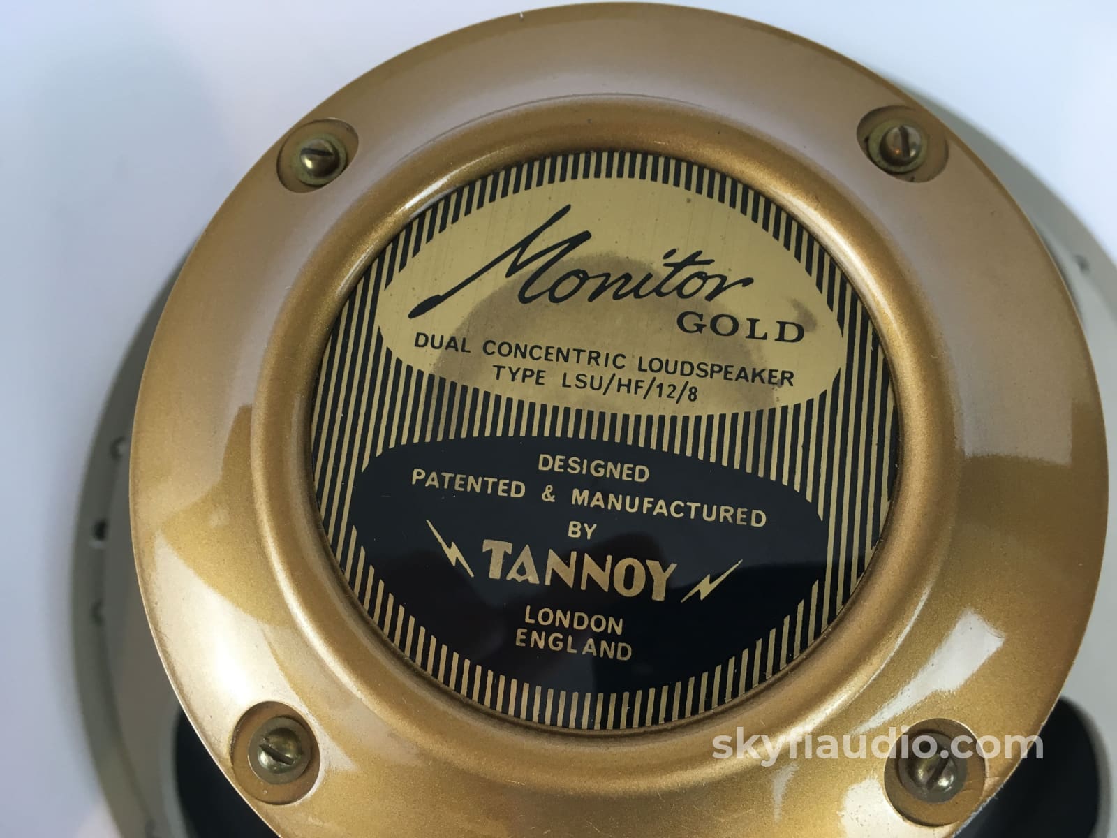 Tannoy 12 Gold Dual Concentric Drivers With Crossovers And Controllers Speakers