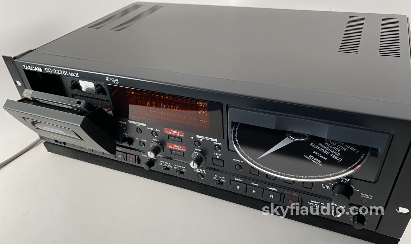 Tascam Cc-222Slmkii - Cd Recorder / Cassette Combination Deck + Digital