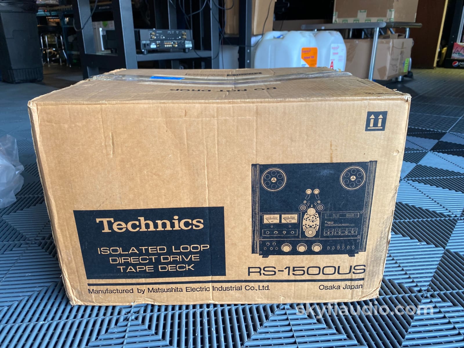 Technics Rs-1500 Nos (New Old Stock) Reel To - Tested And Perfect Tape Deck