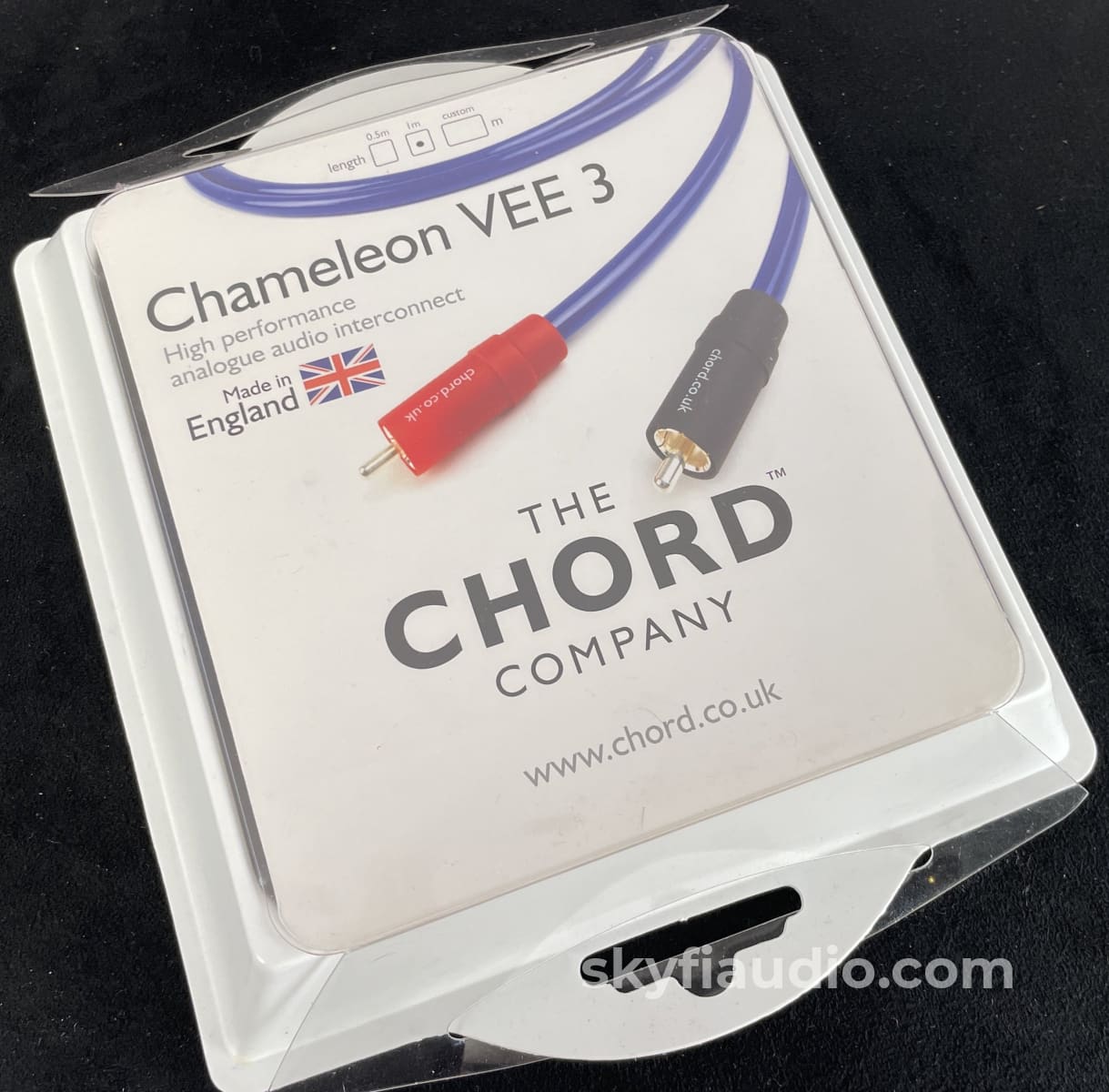 The Chord Company Chameleon Vee 3 Rca Audio Cables - 1M