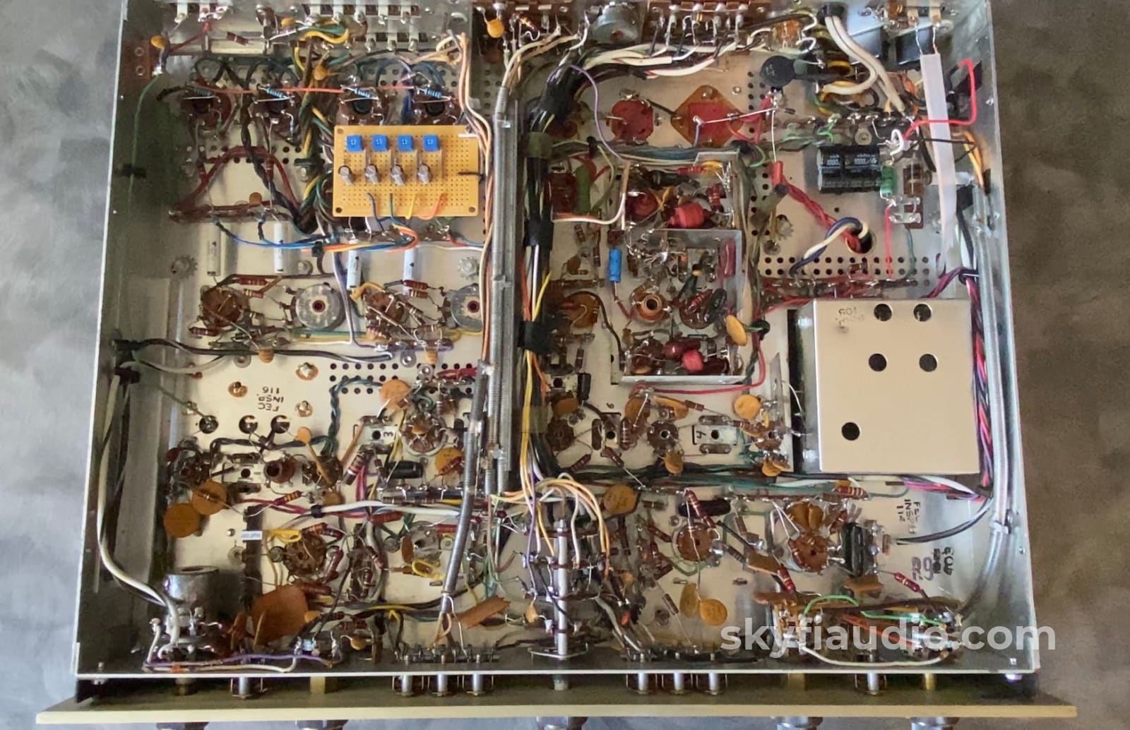 The Fisher 800-B - Fully Restored Am/Fm Tube Receiver Dual Magic Eyes! Integrated Amplifier