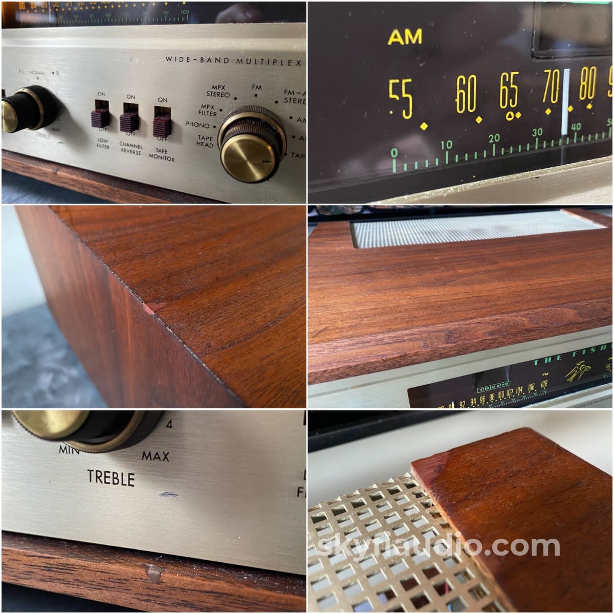 The Fisher 800-B - Fully Restored Am/Fm Tube Receiver Dual Magic Eyes! Integrated Amplifier