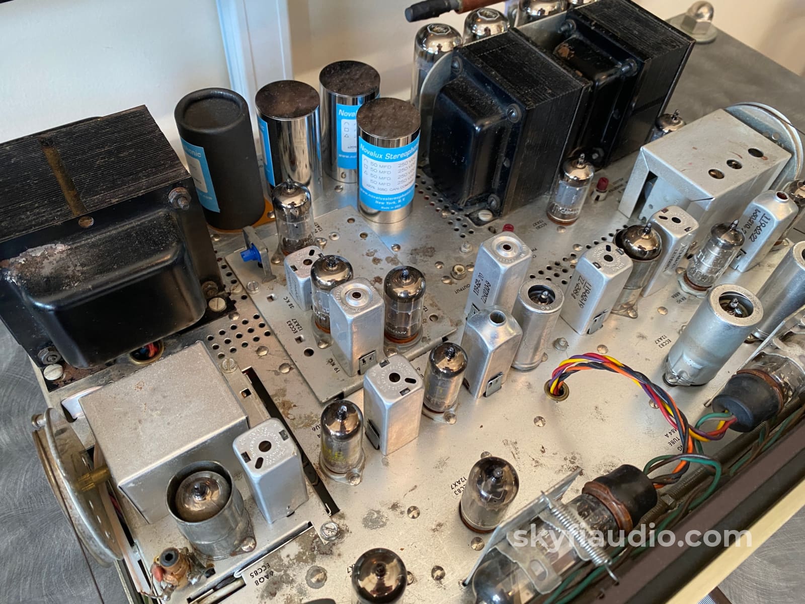 The Fisher 800-B - Fully Restored Am/Fm Tube Receiver Dual Magic Eyes! Integrated Amplifier