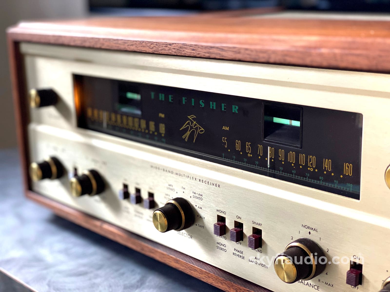 The Fisher 800-B - Fully Restored Am/Fm Tube Receiver Dual Magic Eyes! Integrated Amplifier