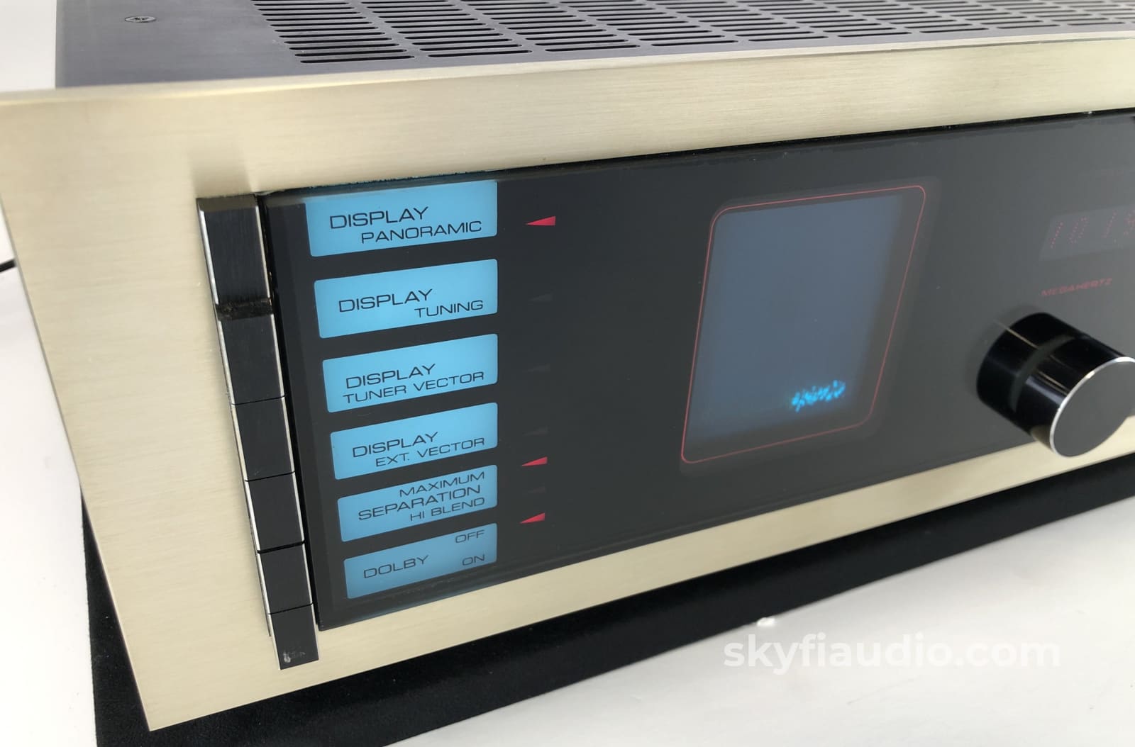 The Sequerra Model 1 Fm Tuner In A Super Rare Gold Finish